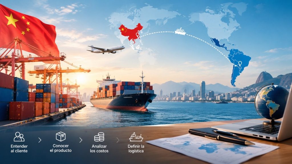 ¿Cómo importar productos desde China hacia Latinoamérica?